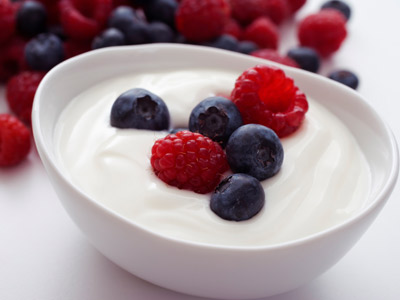 Teen girls need more calcium yogurt and berries Teen Girls Need More Calcium